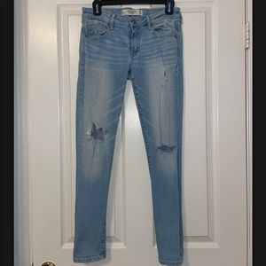 Abercrombie & Fitch Light Wash Skinny Jeans